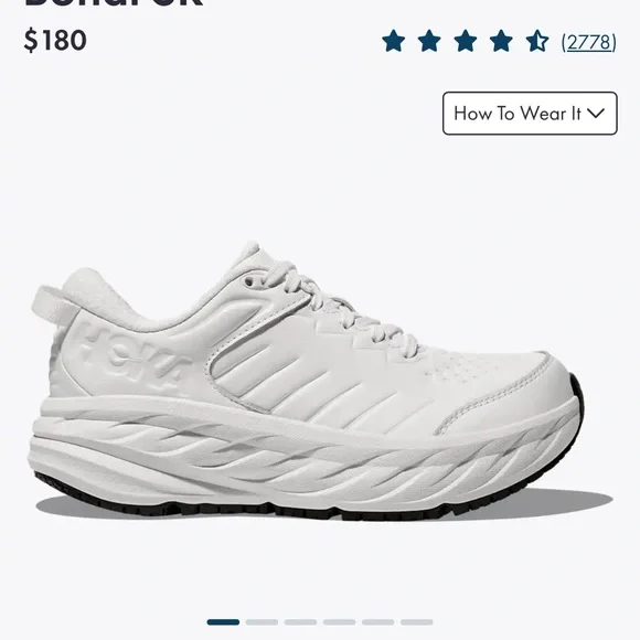 Hoka Bondi SR tennis shoes - Picture 5 of 5